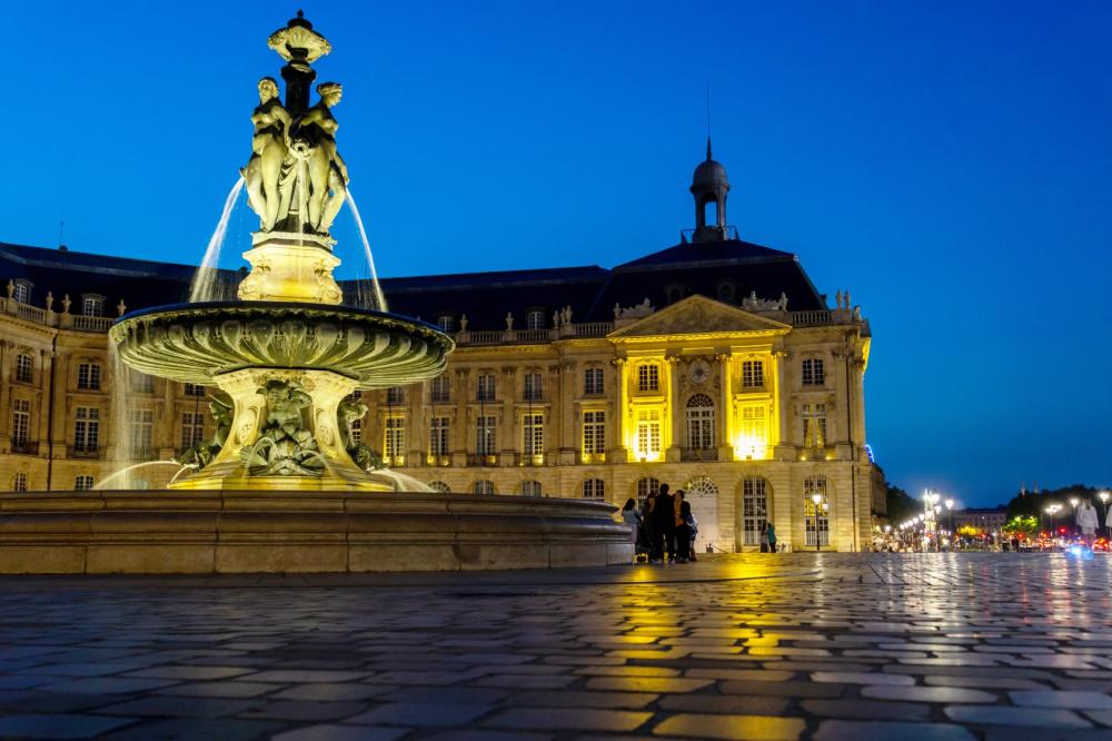 Place de la Bourse à Bordeaux (2)